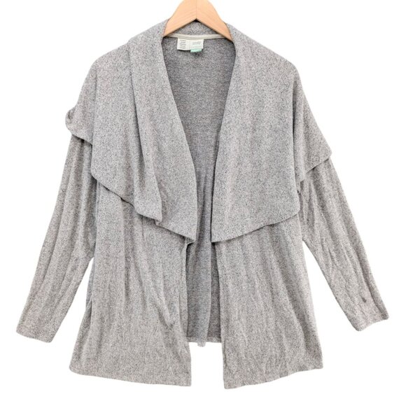 Saturday Sunday Anthropologie Open Cardigan Womens Grey Long Sleeve Sweater Sz S - Picture 1 of 9